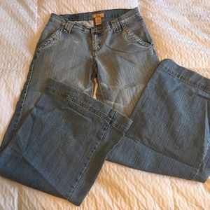 2 for $14! Wide leg jeans